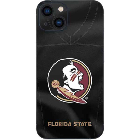 Florida State University Black Jersey iPhone Skins